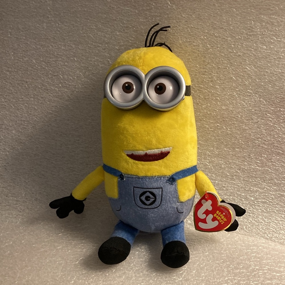 NWOT - Ty “Tim” Minion - Original ⭐️ Beanie Babies - DESPICABLE ME 3